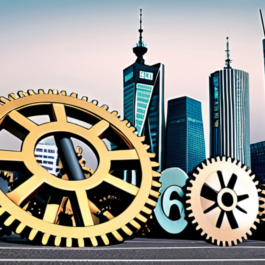 ** A stylized chart showing different investment "gears" (representing factors like value, quality, momentum) meshing together to power a portfolio upwards. The chart background should feature the Warsaw Stock Exchange skyline subtly. The overall feel is modern and tech-forward, suggesting the systematic nature of factor investing.

**