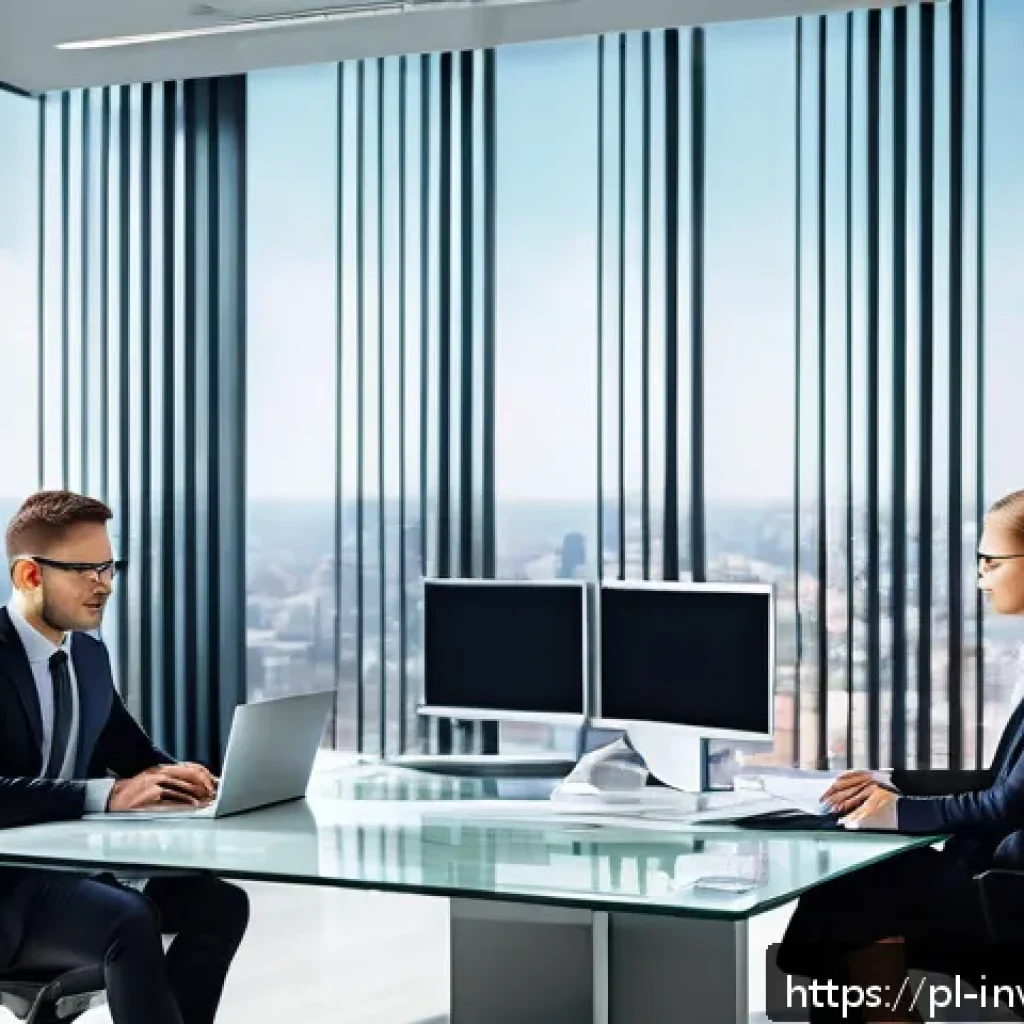 팩터 투자 성과 향상을 위한 팁 - A modern office scene showing a diverse group of professional investors analyzing financial data on ...